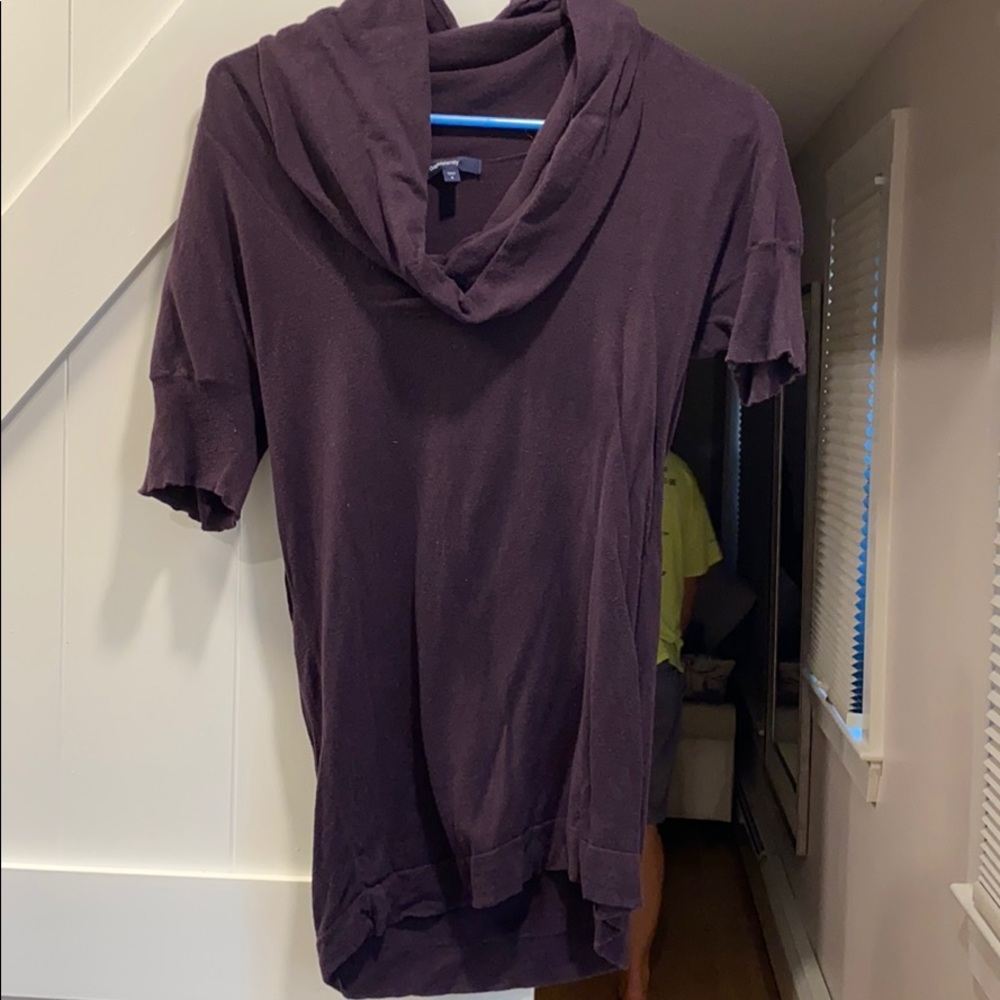 Lightweight, three quarter maternity sweater